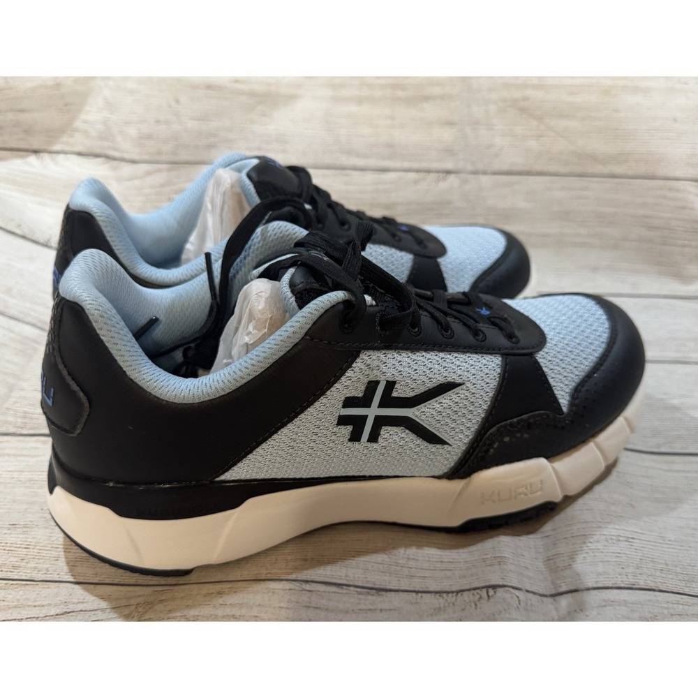 KURU Women's Light Blue and Black Athletic Shoes